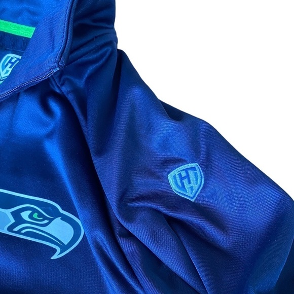G-lll Sports Apparel Seattle Seahawks Fleece Lined Pullover 1/4 Zip NFL Men L - Picture 7 of 15